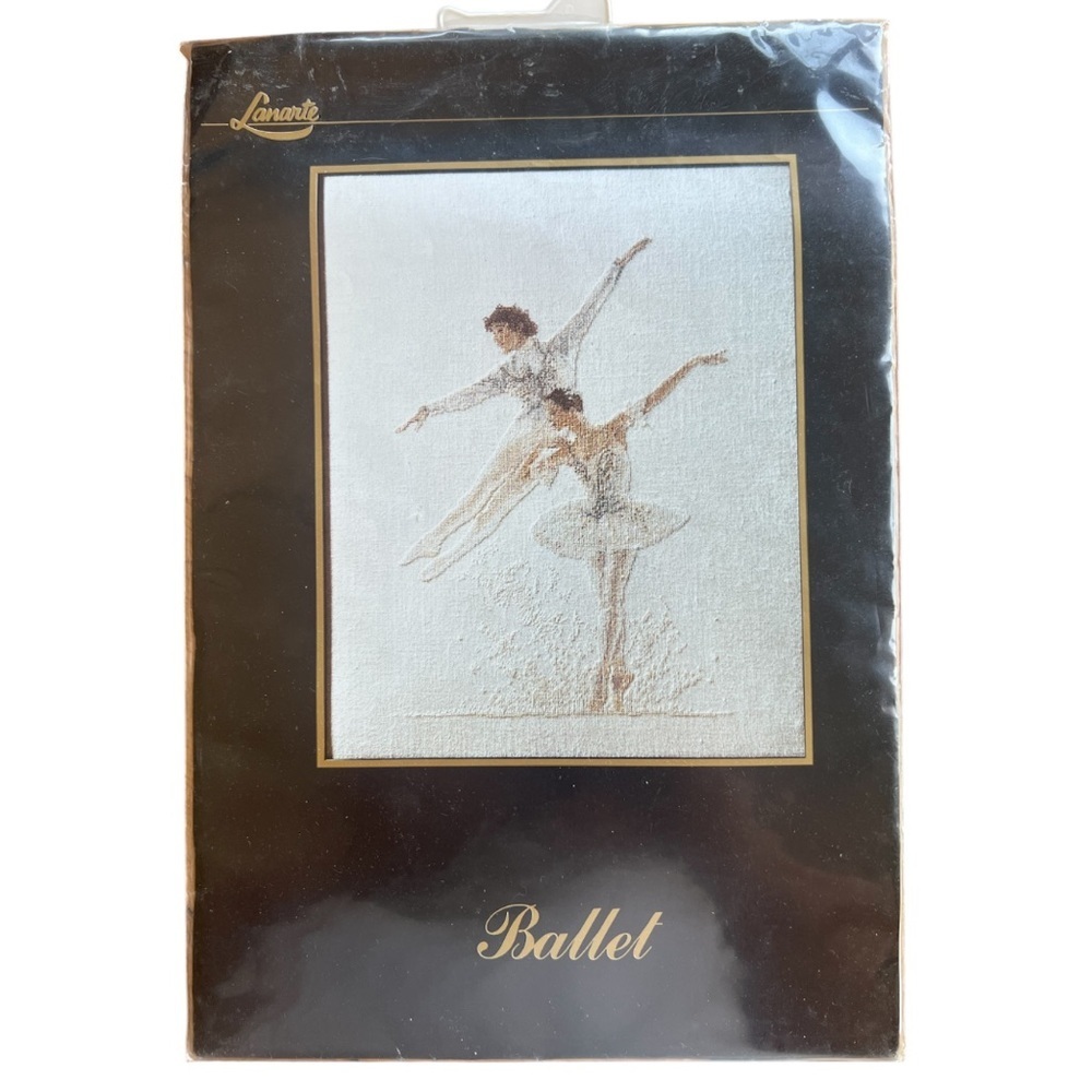 Lanarte Ballet Dancers Cross Stitch Kit 33782 Dancing Needlework Crafting